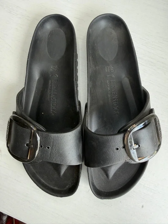 Birkenstock Madrid Big Buckle EVA Waterproof Slide Sandal W9 M7 - Picture 12 of 13